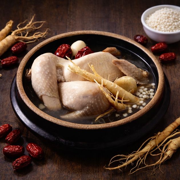 【韓泰異國料理】韓式鮮參糯米雞湯