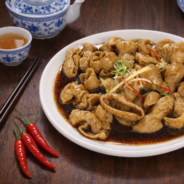 【牛皮氣】椒麻大腸